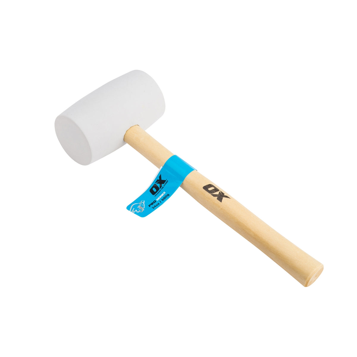OX White Rubber Mallet - 24 oz